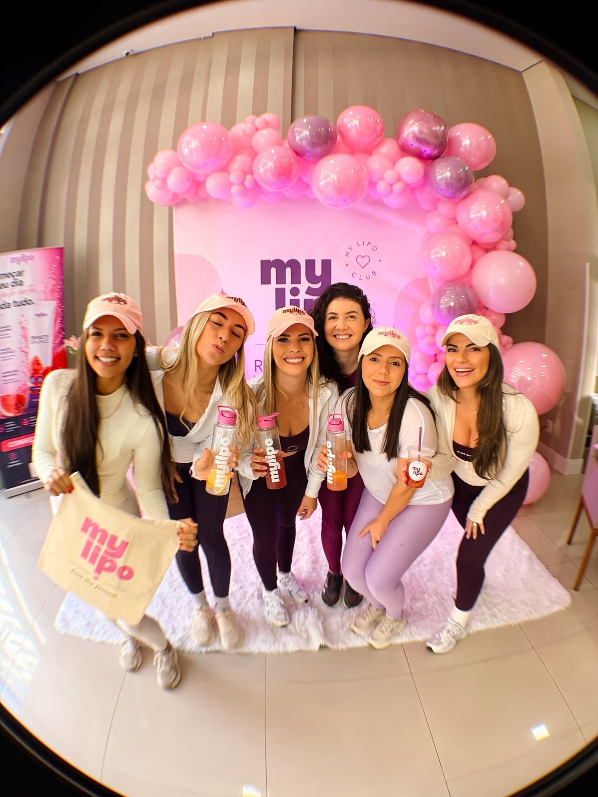 Grupo de clientes no painel My Lipo